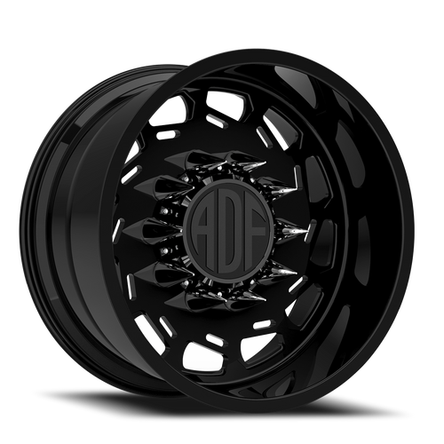 Adf Payload Right Dually Wheel 22x12 8x200 Gloss Black -40mm - FREE T-SHIRT INCLUDED! | S201GB221225-40R