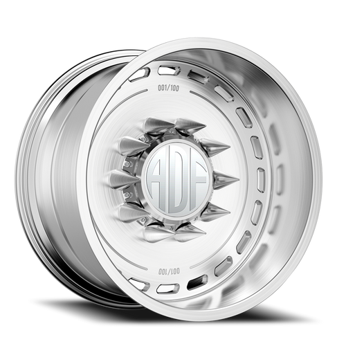 Adf Ltd Dually Wheel 26x16 8x200 Brushed -101mm - FREE T-SHIRT INCLUDED! - MINIMUM PURCHASE OF 4 WHEELS | S204BR261625-101