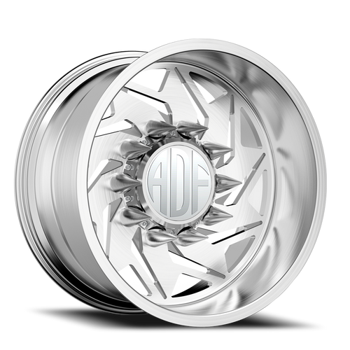 Adf Flex Left Dually Wheel 22x12 10x225 Brushed -40mm - FREE T-SHIRT INCLUDED! | S205BR221227-40L