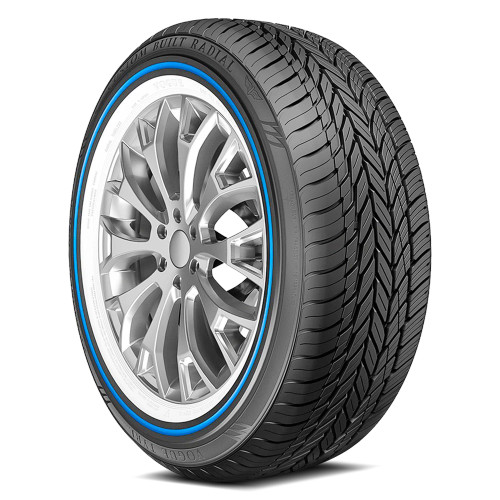 Vogue Custom Built Radial Viii Blue Stripe Tire 215/70R15 103H 460 A A White Wall Bl | 03382951