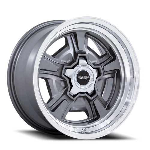 American Racing Vn517 Marauder Wheel 18x8 5x139.7 Anthracite w/ Diamond Cut Lip 0mm | VN517AD18808500