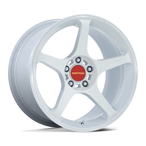 Motegi Mr159 Battle V Wheels Rims 18x9.5 5x114.3 Matsuri White Pearl W/ Machined Lip Stripe 15mm | MR159WD18951215