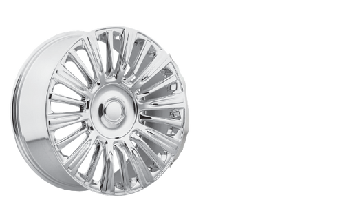 Oe Performance 198C Wheels Rims 22x9 6x139.7 Chrome 28mm | 198C-2298328