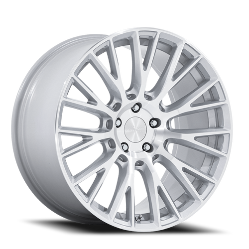 Rotiform Rc201 Lse Wheel 19x10 5x120 Gloss Silver w/ Machined Face 40mm - FREE T-SHIRT INCLUDED! | RC201SD19104940