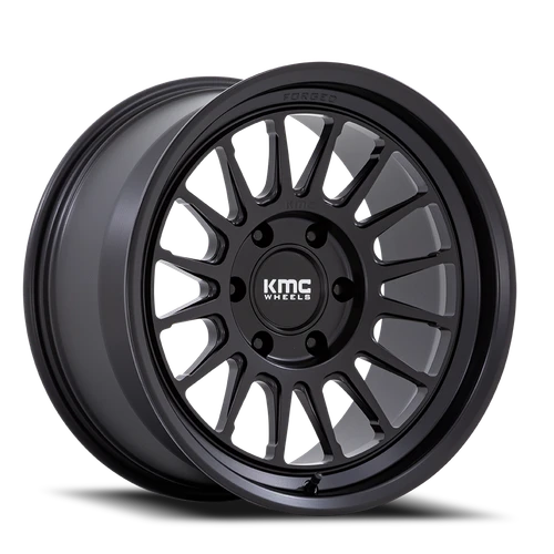Kmc Km447 Impact Forged Monoblock Wheel 18x9 6x135 Satin Black 18mm - FREE T-SHIRT INCLUDED! | KM447MX18906318