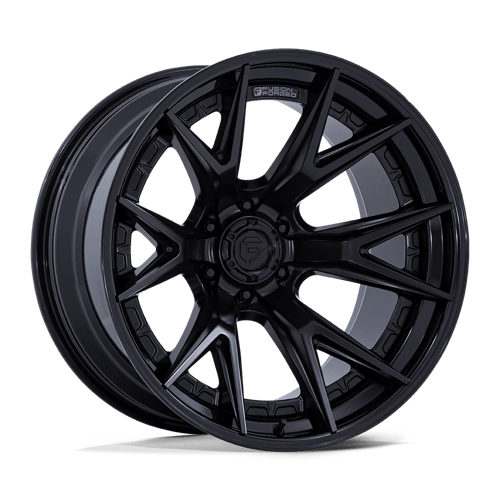 Fuel Fc402 Catalyst Wheels Rims 22x10 8x165.1 Matte Black With Gloss Black Lip -18mm | FC402MX22108018N