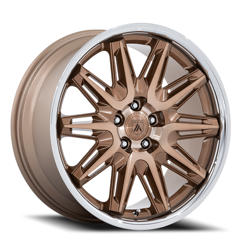 Asanti Abl47 Imperator Wheel 20x9 5x112 Bronze Machined w/ Bronze Tint & Ss Lip 27mm - FREE T-SHIRT INCLUDED! | AB047ZS20905727