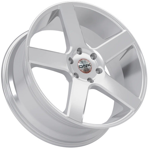 Dnk 708 Wheels Rims 24x10 6x139.7 Silver Machined 25mm | 708SMF-241060+25