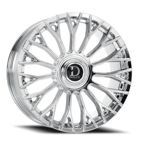 Dolce Luxury Roma Wheel 22x10.5 5x112 & 5x120 Chrome 35mm - FREE T-SHIRT INCLUDED! | ROMA-2210510C