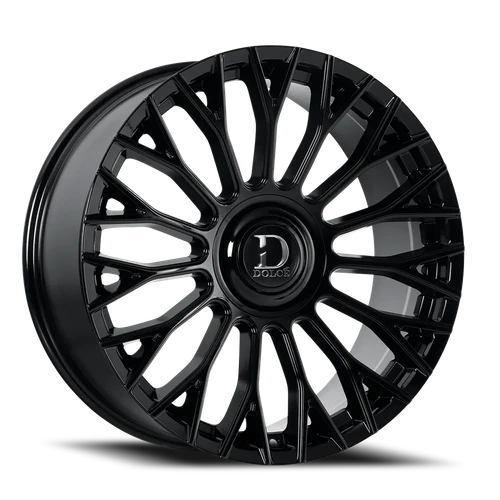 Dolce Luxury Roma Wheel 22x9 5x108 & 5x112 Gloss Black 35mm - FREE T-SHIRT INCLUDED! | ROMA-229037GB