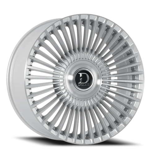 Dolce Luxury Trento Wheel 22x9 5x112 & 5x120 Gloss Sliver With Brushed Face 30mm - FREE T-SHIRT INCLUDED! | TRENTO-229010GSBF