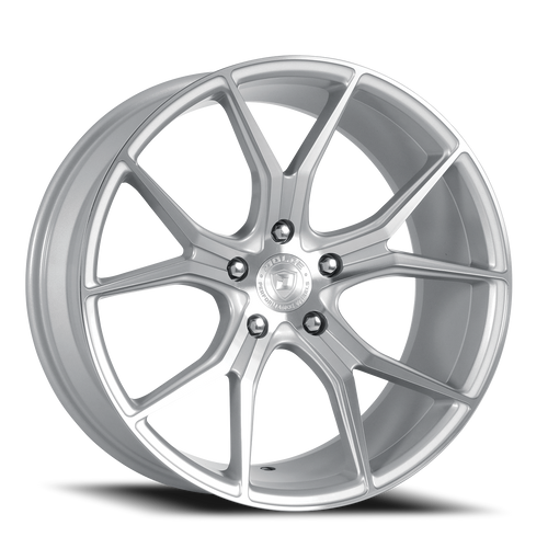 DOORBUSTER PRICING! - Dolce Performance Element Wheel 18x8.5 5x120 Gloss Silver Machined 35mm - FREE T-SHIRT INCLUDED! | ELEMENT-88545GSF
