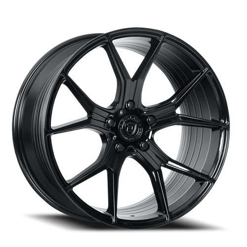 DOORBUSTER PRICING! - Dolce Performance Element Wheel 19x9.5 5x114.3 Gloss Black 40mm - FREE T-SHIRT INCLUDED! | ELEMENT-99554GB