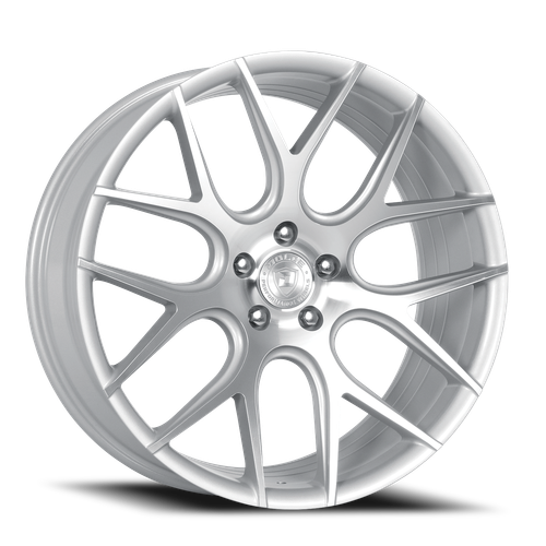 DOORBUSTER PRICING! - Dolce Performance Monza Wheel 20x10 5x114.3 Gloss Silver Machined 40mm - FREE T-SHIRT INCLUDED! | MONZA-21054GSF