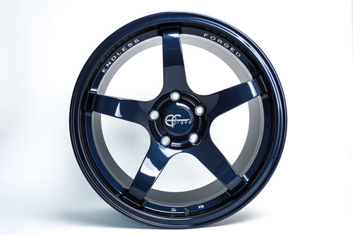 Endless Forged F01 Wheels Rims 18x9.5 5x114.3 Apex Blue 38mm | F01-89565-38-APB