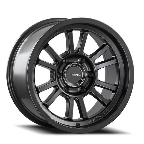 Konig Ht1 Wheel 18x9 5x127 Matte Black 0mm | H1985127005