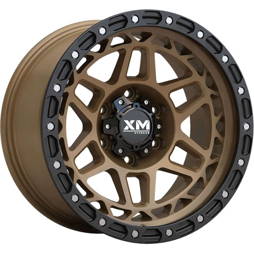 XM Offroad Xm-704 20x9 5x127 Semi Bronze Black 0mm Wheels