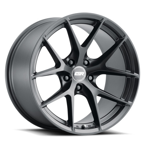 Esr Rf2 Wheels Rims 18x8.5 5x112 Matte Black 30mm | 88551230 RF2MBLK