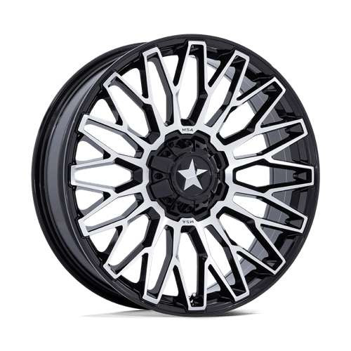 Fuel D203 Kompressor atv Wheels Rims 24x7 4x137 High Luster Polished 13mm | D2032470A644-1