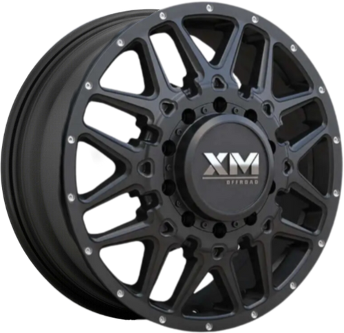 Xm Offroad Dually Xm-900 Wheels Rims 24x8.25 8x165.1 Matte Black 105mm