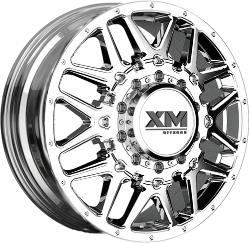 Xm Offroad Dually Xm-900 Wheels Rims 22x8.25 8x210 Chrome 105mm