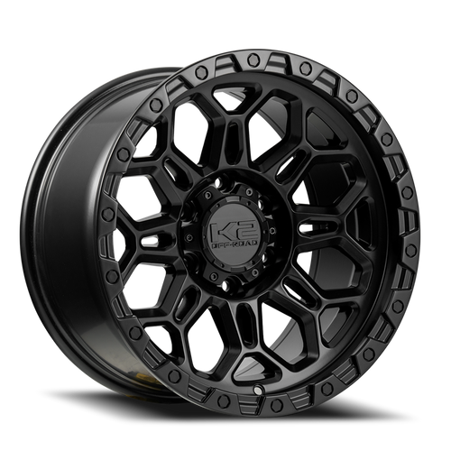 K2 Maverick K23 Wheel 17x9 6x139.7 Semi Matte Black 0mm | K231796139+00MB