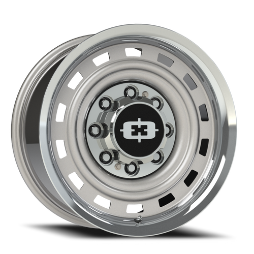 Vision 54 Cheyenne Wheel 18x9 8x165.1 Silver w/ Machined Lip 12mm | 54-8981SML12