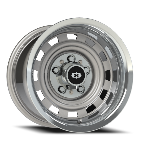 Vision 54 Cheyenne Wheel 22x9 5x127 Silver w/ Machined Lip 6mm | 54-22973SML6