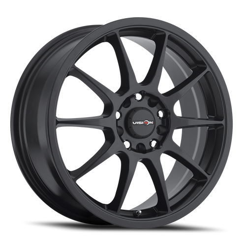 Vision Bane 425 Wheel 16x7 5x105 & 5x115 Matte Black 38mm | 425-6795MB38