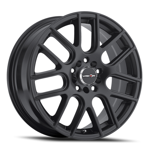 Vision Cross 426 Wheel 16x7 5x105 & 5x115 Matte Black 38mm | 426H6795MB38