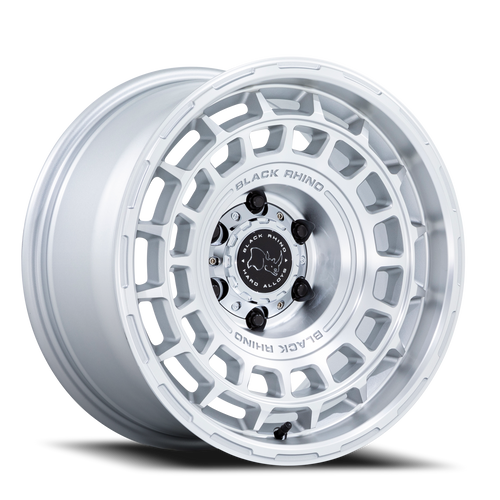 Black Rhino Br024 Awol Wheel 20x8.5 6x135 Silver w/ Machined Face 25mm - FREE T-SHIRT INCLUDED! | BR024SD20856325