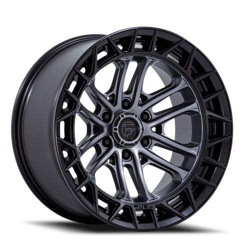 Fuel Fc874 Celsius Wheel 20x9 6x139.7 Matte Gunmetal w/ Matte Black Lip 20mm - FREE T-SHIRT INCLUDED! | FC874AB20906820