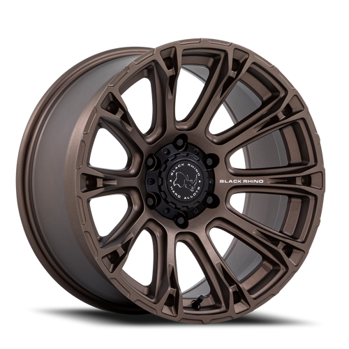Black Rhino Br020 Diamondback Wheel 17x8.5 6x139.7 Burnt Bronze 25mm - FREE T-SHIRT INCLUDED! | BR020ZX17856825