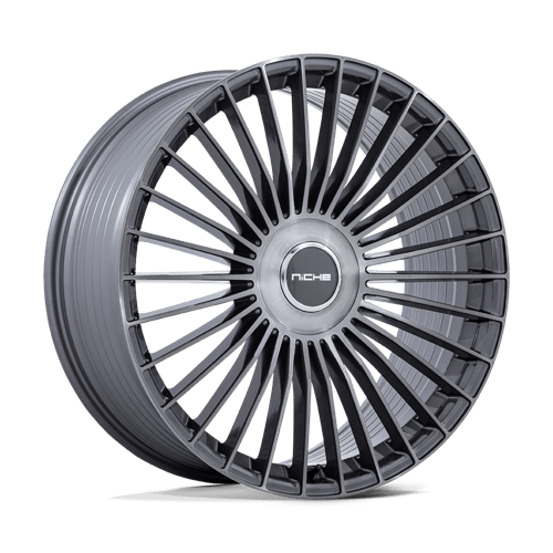 Niche Nc282 Serene Wheels Rims 22x10 5x130 Gloss Titanium Brushed 20mm | NC282AR22103620