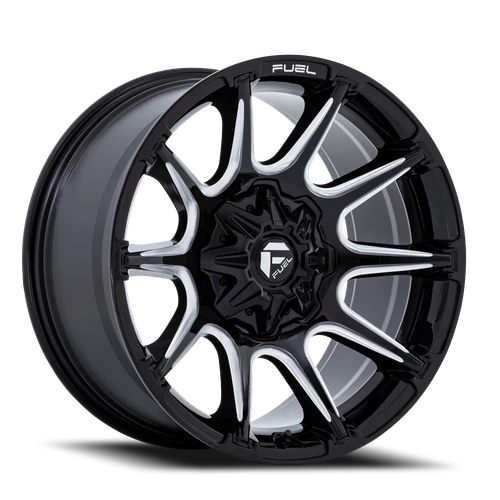 Fuel Fc880 Super C Wheel 20x10 8x170 Gloss Black Milled -18mm - FREE T-SHIRT INCLUDED! | FC880BE20108718N