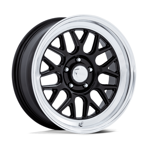 American Racing Vn516 G-Force Wheels Rims 18x10 5x114.3 Gloss Black W/ Diamond Cut Lip 0mm | VN516BD18101100