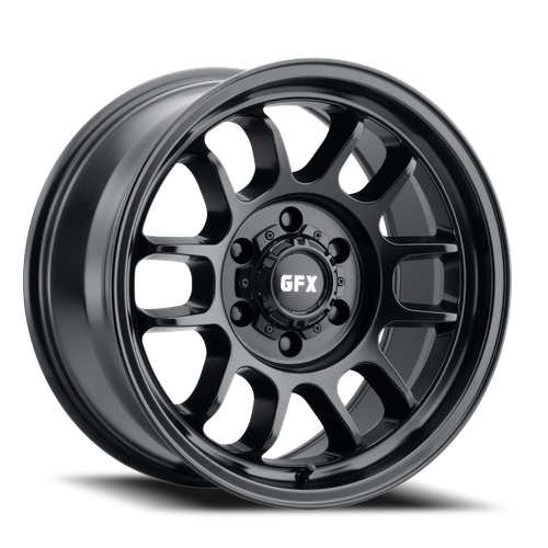 DOORBUSTER PRICING! - G-Fx Tr28 Wheel 17x8.5 5x139.7 & 5x127 Matte Black -6mm | T28 785-5009-N6 MB