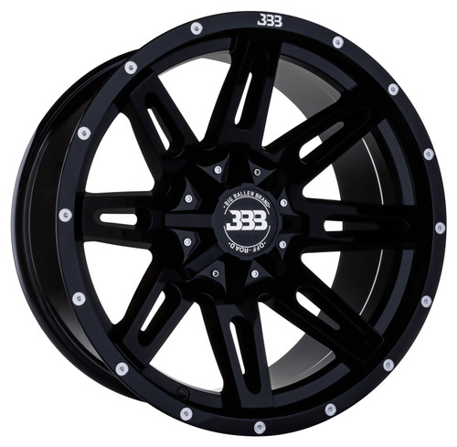 Big Baller Brand H138 Lb4 Wheels Rims 20x10 Blank Custom Drilled Gloss Black -25mm | H138-LB4-1875