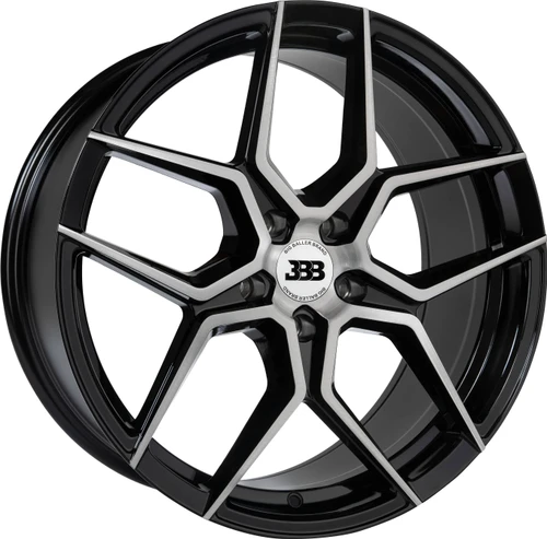 Big Baller Brand H141 Z05 Wheels Rims 20x9 Blank Custom Drilled Gloss Black With Brushed Face 20mm | H141-Z05-1426