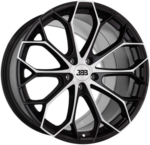 Big Baller Brand H153 Z09 Wheels Rims 20x9 Blank Custom Drilled Gloss Black With Machined Face 35mm | H153-Z09-1571