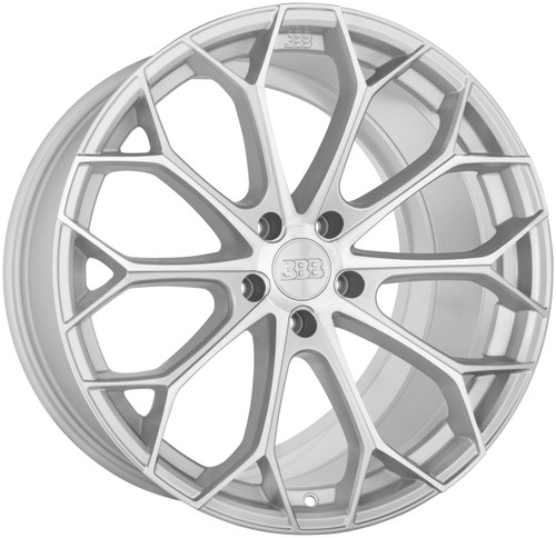 Big Baller Brand H155 Z09 Wheels Rims 20x10.5 5x114.3 Silver With Machined Face 40mm | H155-Z09-1609