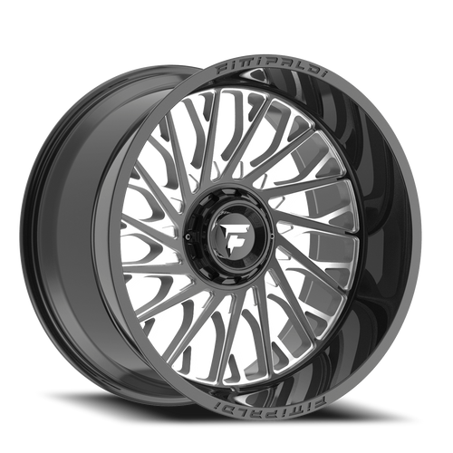 Fittipaldi Offroad Fa08Bm Wheel 20x9 5x127 & 5x135 Gloss Black Milled 18mm | FA08-209052735P18BM