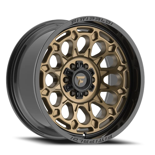 Fittipaldi Offroad Fa22Zb Wheel 20x10 8x170 Bronze w/ Black Lip -19mm | FA22-20108170N19ZB