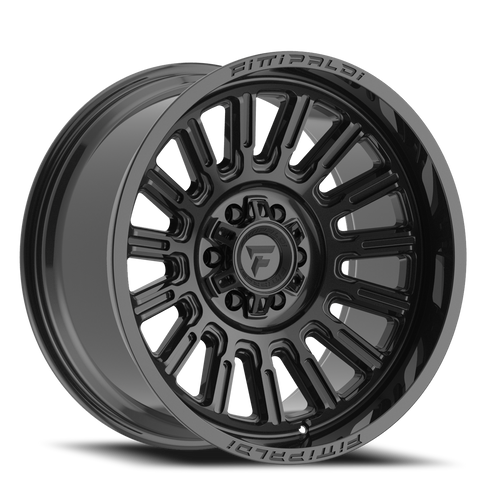 Fittipaldi Offroad Fa24B Wheel 20x10 6x135 & 6x139.7 Gloss Black -19mm | FA24-201063539N19B