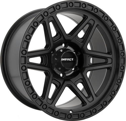 Impact Off-Road 881 Wheels Rims 17x9 6x139.7 Satin Black 0mm | 881SB-79060-00
