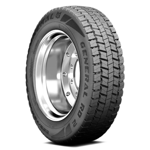 General Rd 2 Tire 225/70R19.5 128/126N Black Wall | 05225800000