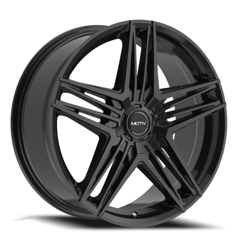 Motiv 440B Wheel 17x7.5 5x108 & 5x114.3 Gloss Black 40mm | 440B-7751440