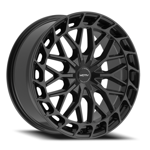 Motiv 442B Wheel 17x7.5 5x108 & 5x114.3 Gloss Black 40mm | 442B-7751440