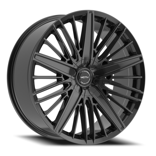Motiv 443B Wheel 22x9 5x115 & 5x120 Gloss Black 15mm | 443B-2295515