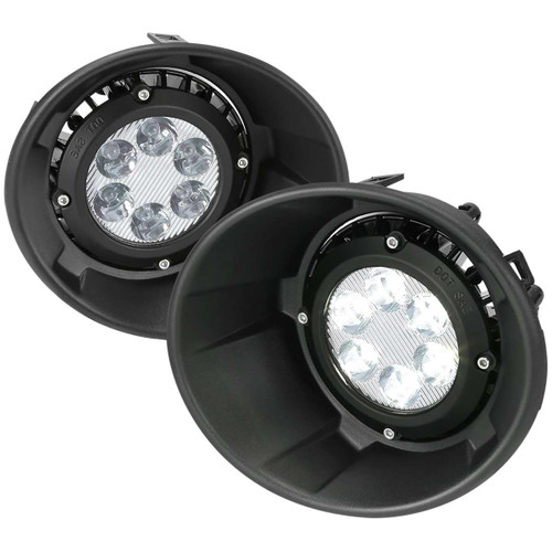 Spec-D Fog Lights w/ Clear Lens | SPE LF-CMR10CLED-HZ